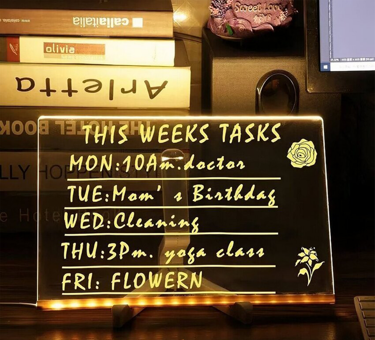 DoodleGlow™️LED Tekenbord