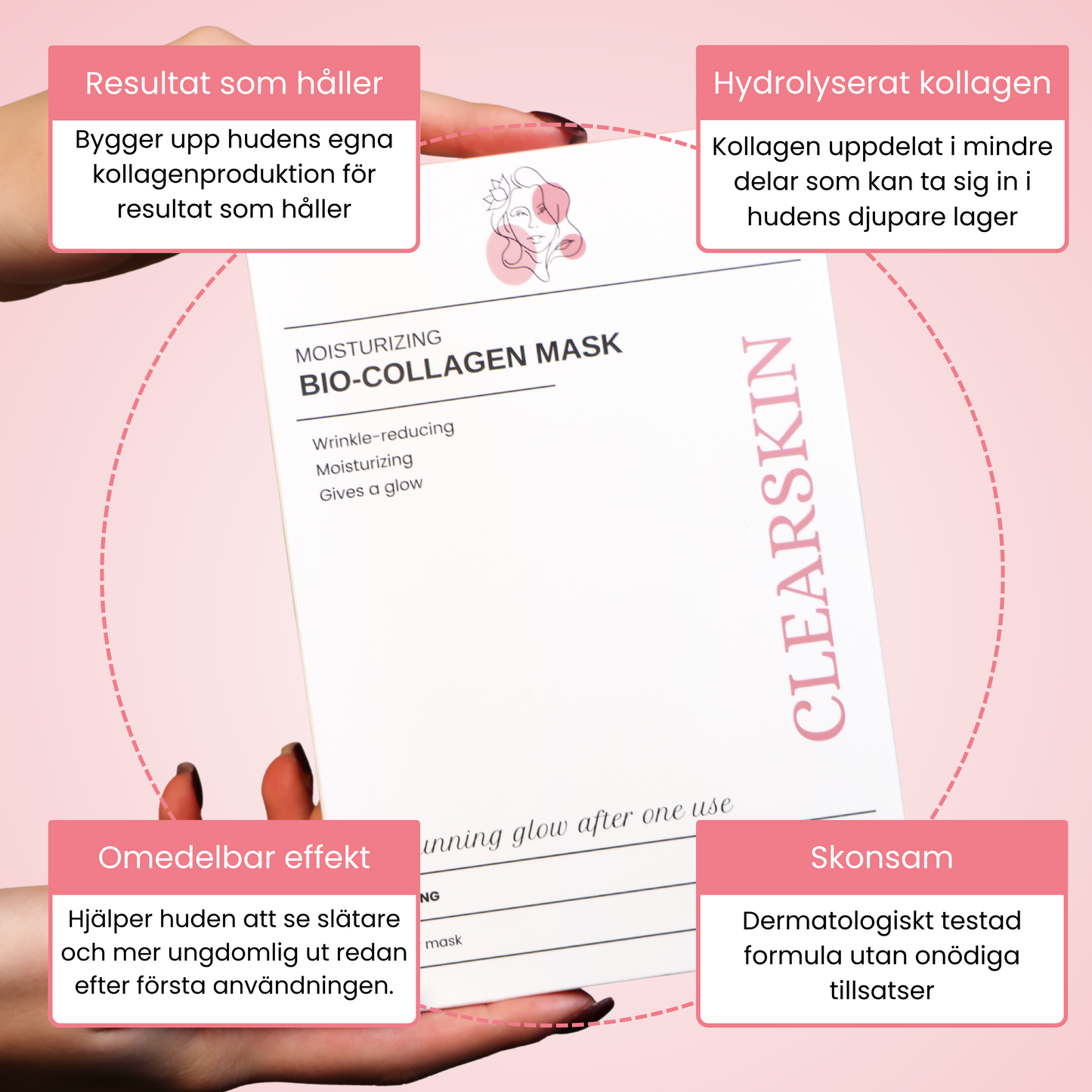 Djupt Återfuktande Bio-Kollagenmask