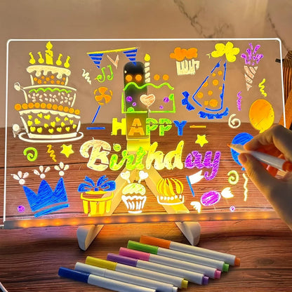 DoodleGlow™️LED Tekenbord