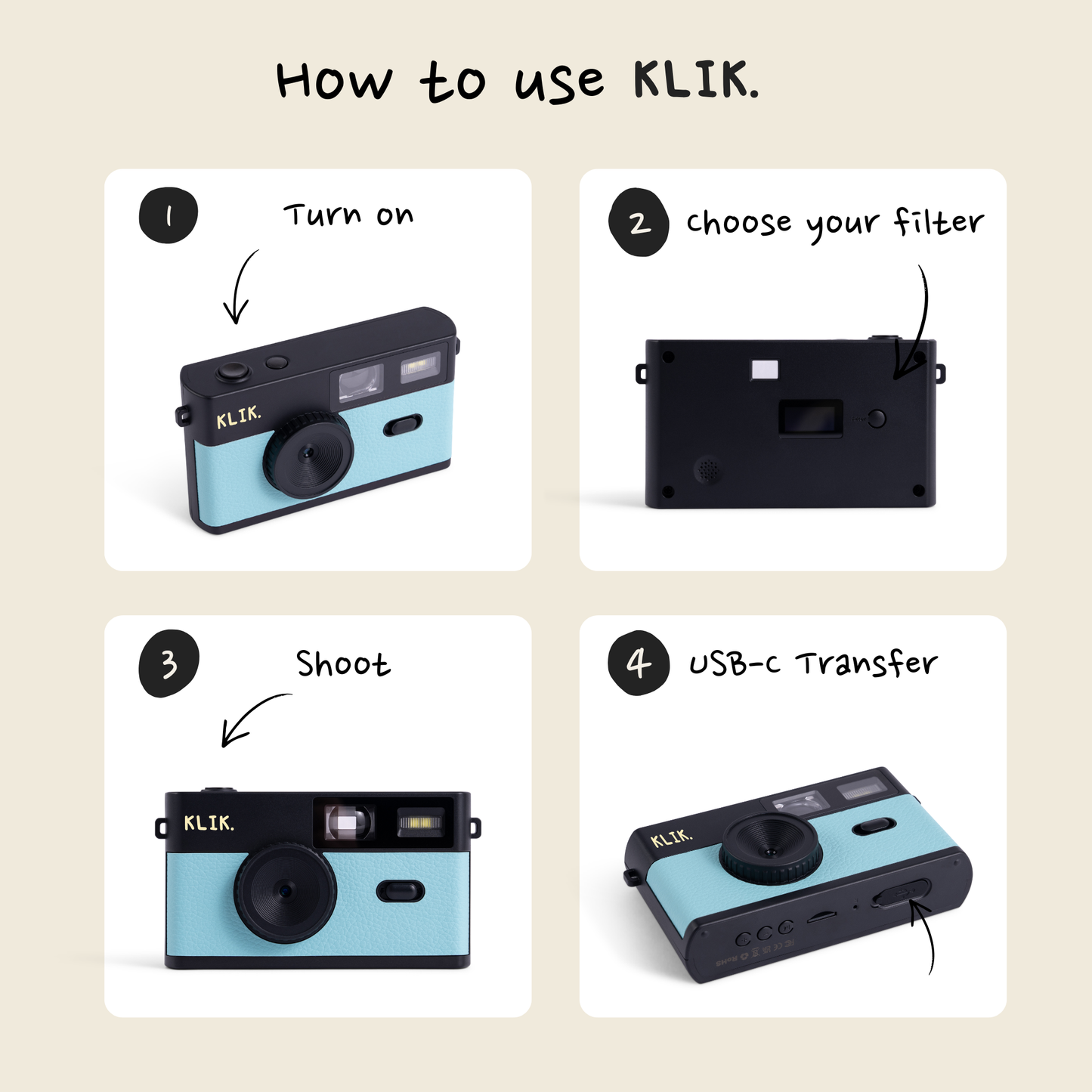Screen-Free Camera