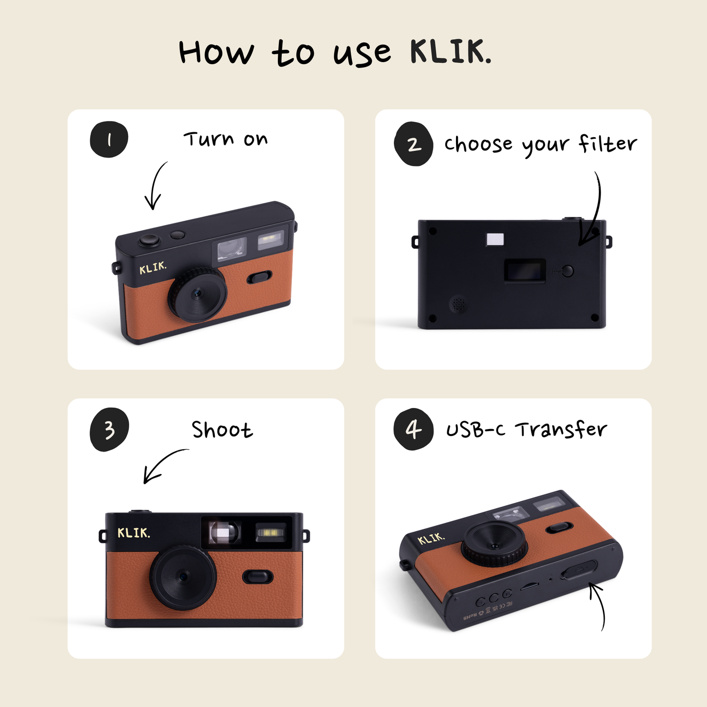 Screen-Free Camera