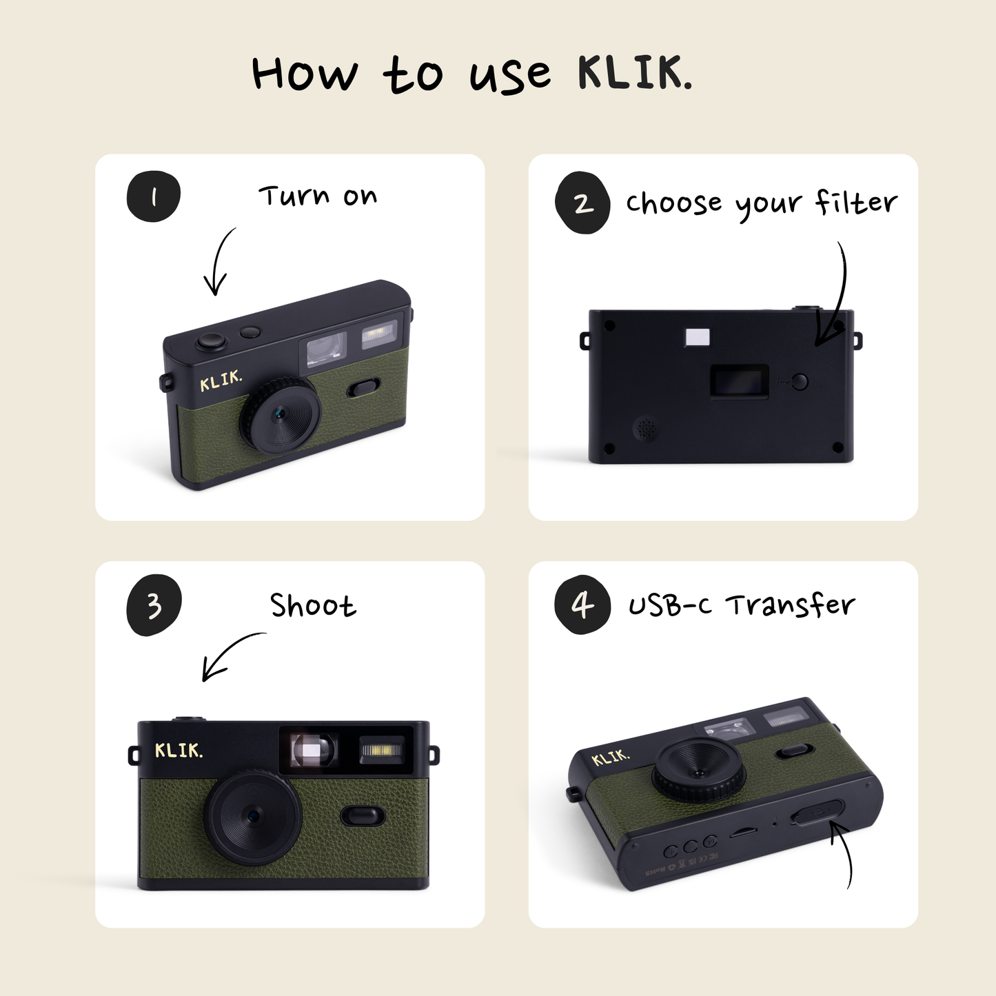 Screen-Free Camera
