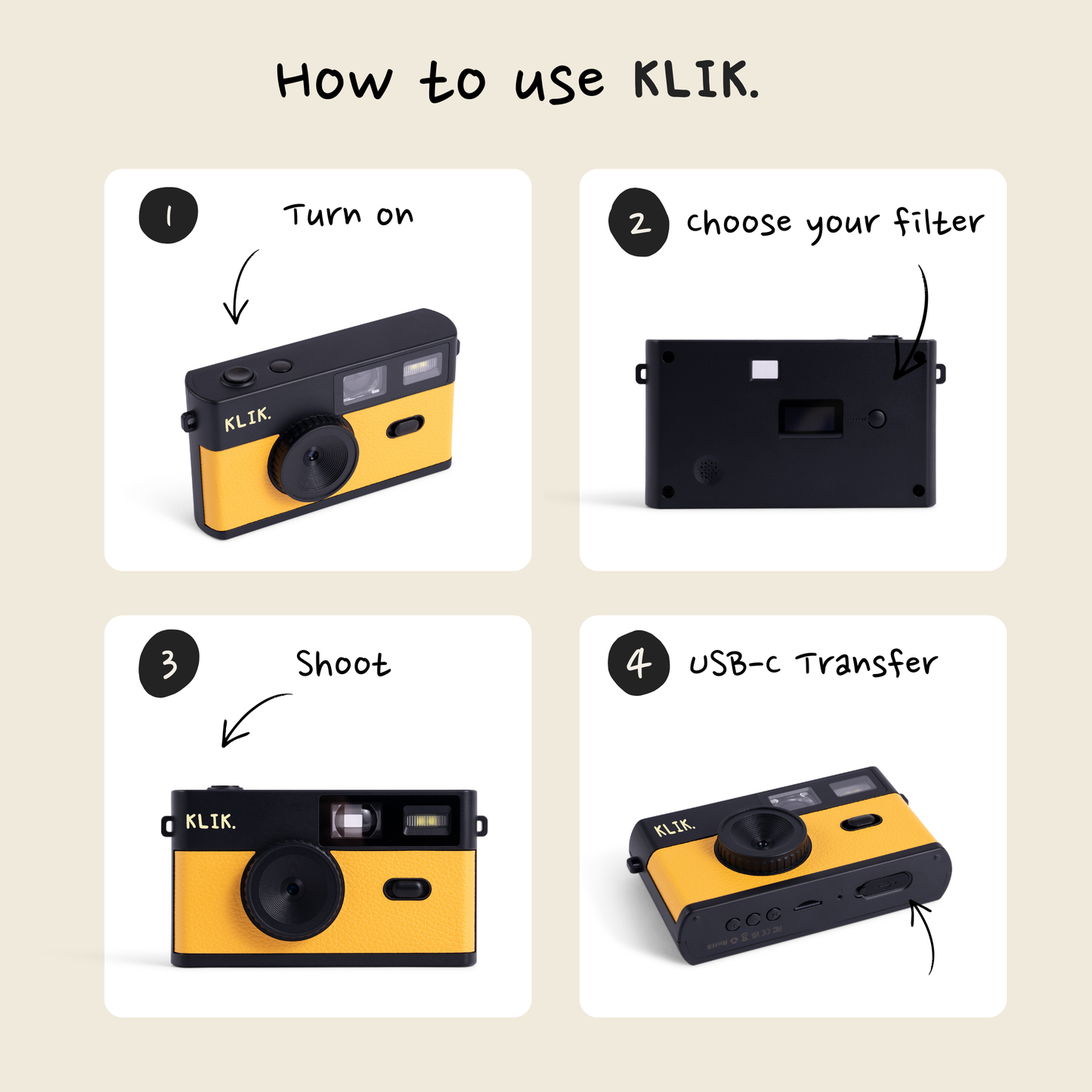 Screen-Free Camera